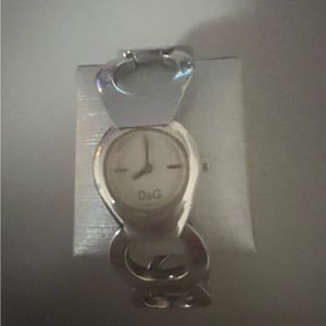 D&G silver womens watch